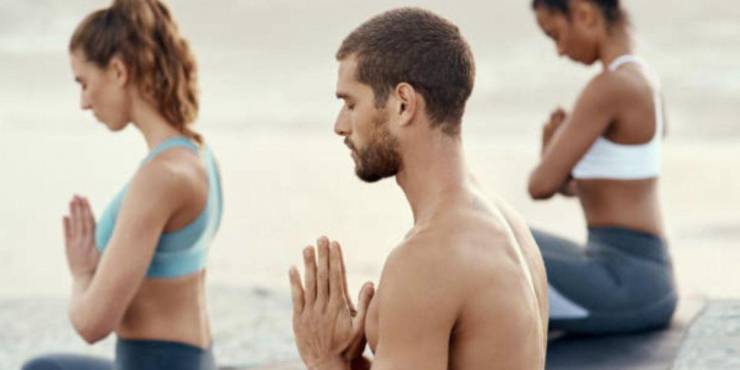 The View Agadir Yoga on the beach at The View Agadir